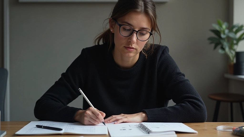 Document met design specifications inclusief kleuren, typografie en spacing waarden