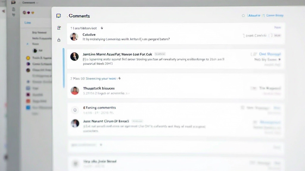 Figma comments panel toont meerdere feedbackopmerkingen met mentions en resolved status op UI design element